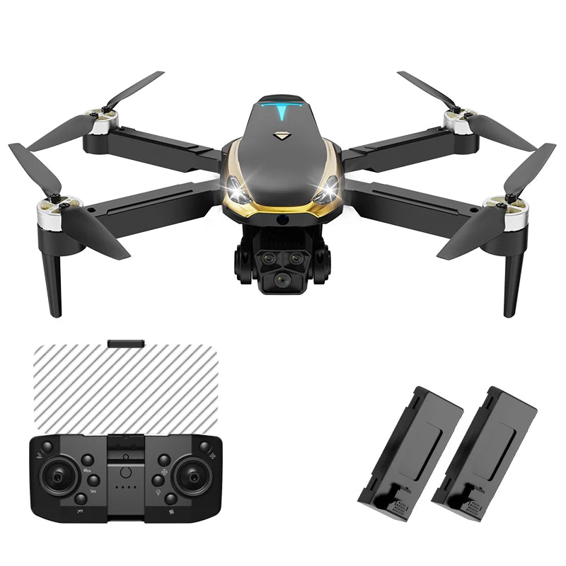 2025 M8 Pro Drone with 2 Batteries, HD Camera, Brushless Motor, Intelligent Obstacle Avoidance, Optical Flow Positioning