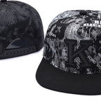 Letter K Baseball Cap for Men and Women Fashion Korean Style Summer Outdoor Sun Hats Male Acrylic Snapback Cap Hip Hop Dad Hat