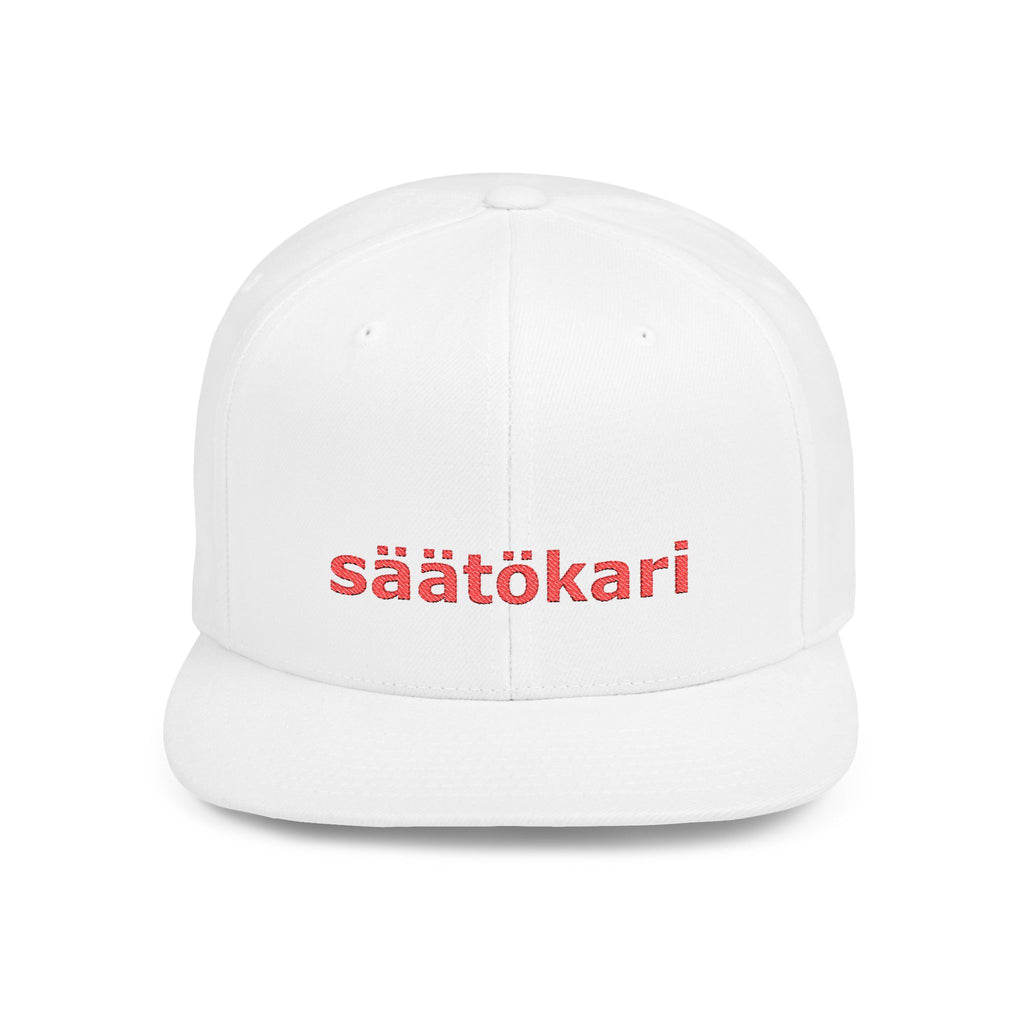 Flat Bill Snapback – Bold Style for Everyday Wear