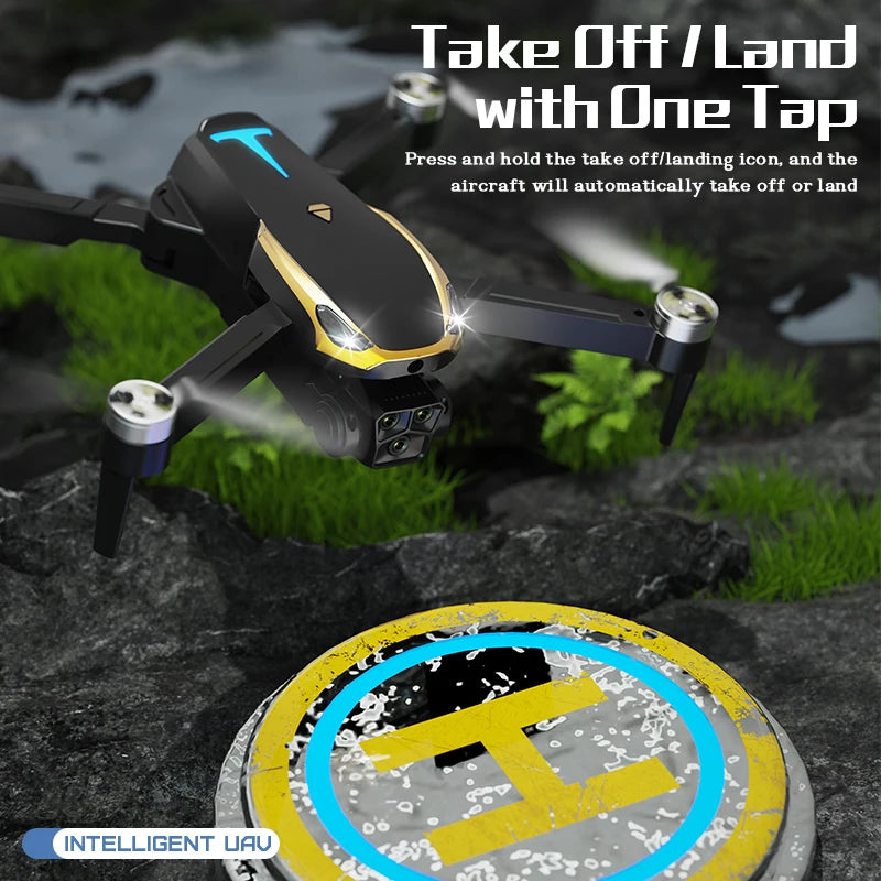 2025 M8 Pro Drone with 2 Batteries, HD Camera, Brushless Motor, Intelligent Obstacle Avoidance, Optical Flow Positioning