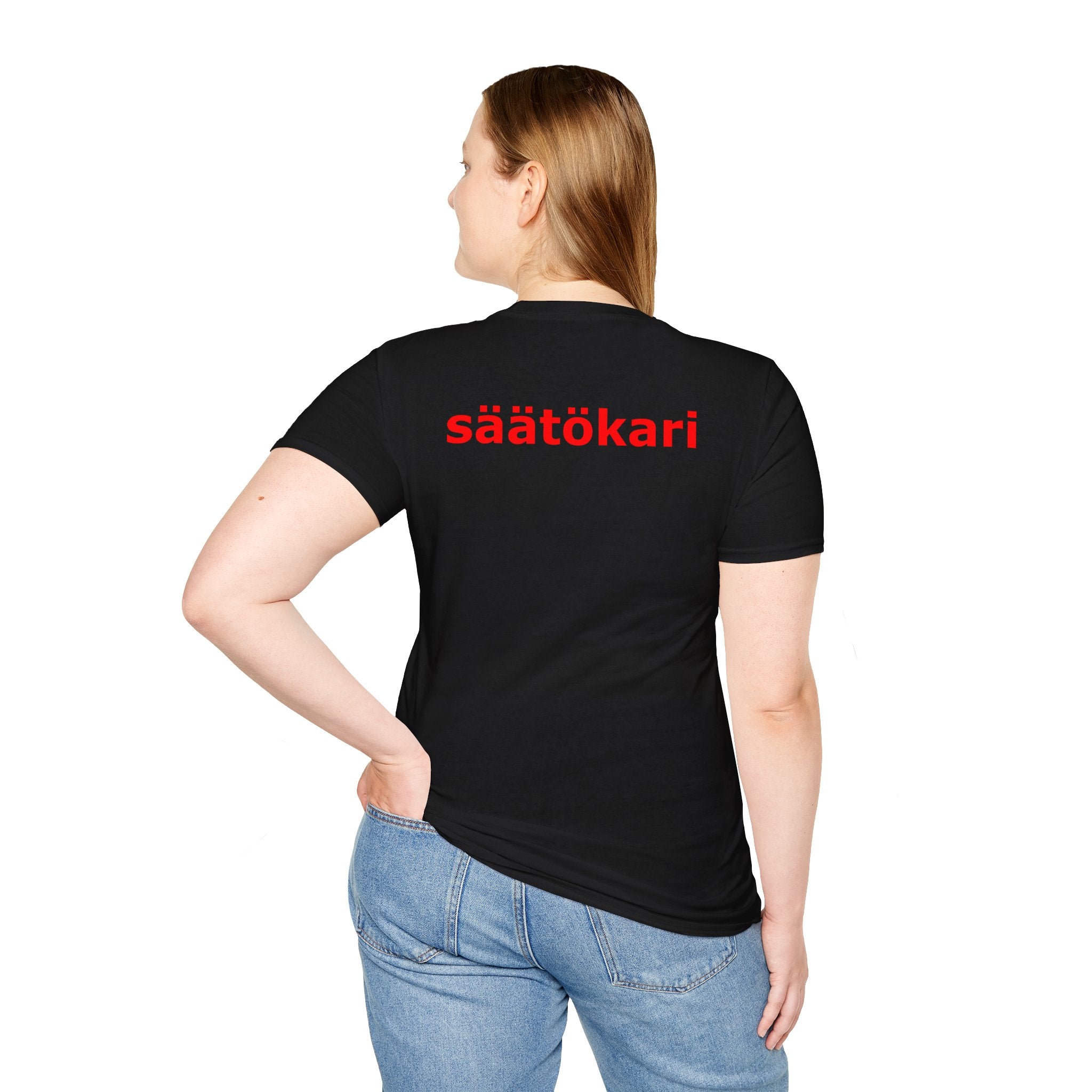 Unisex Softstyle T-Shirt – Säätökari Print for Everyday Style
