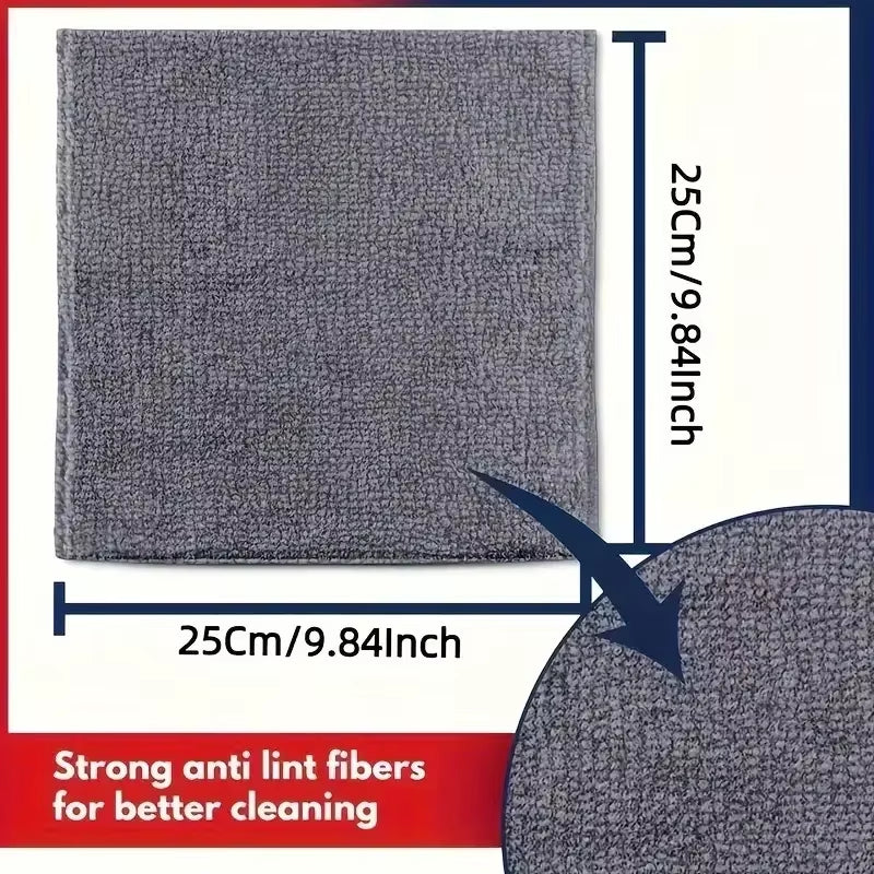 Microfiber Cleaning Cloths for Bicycle Car Kitchen Towel Absorbent Soft and Stain-Removing Cloth Reusable Cleaning Towels