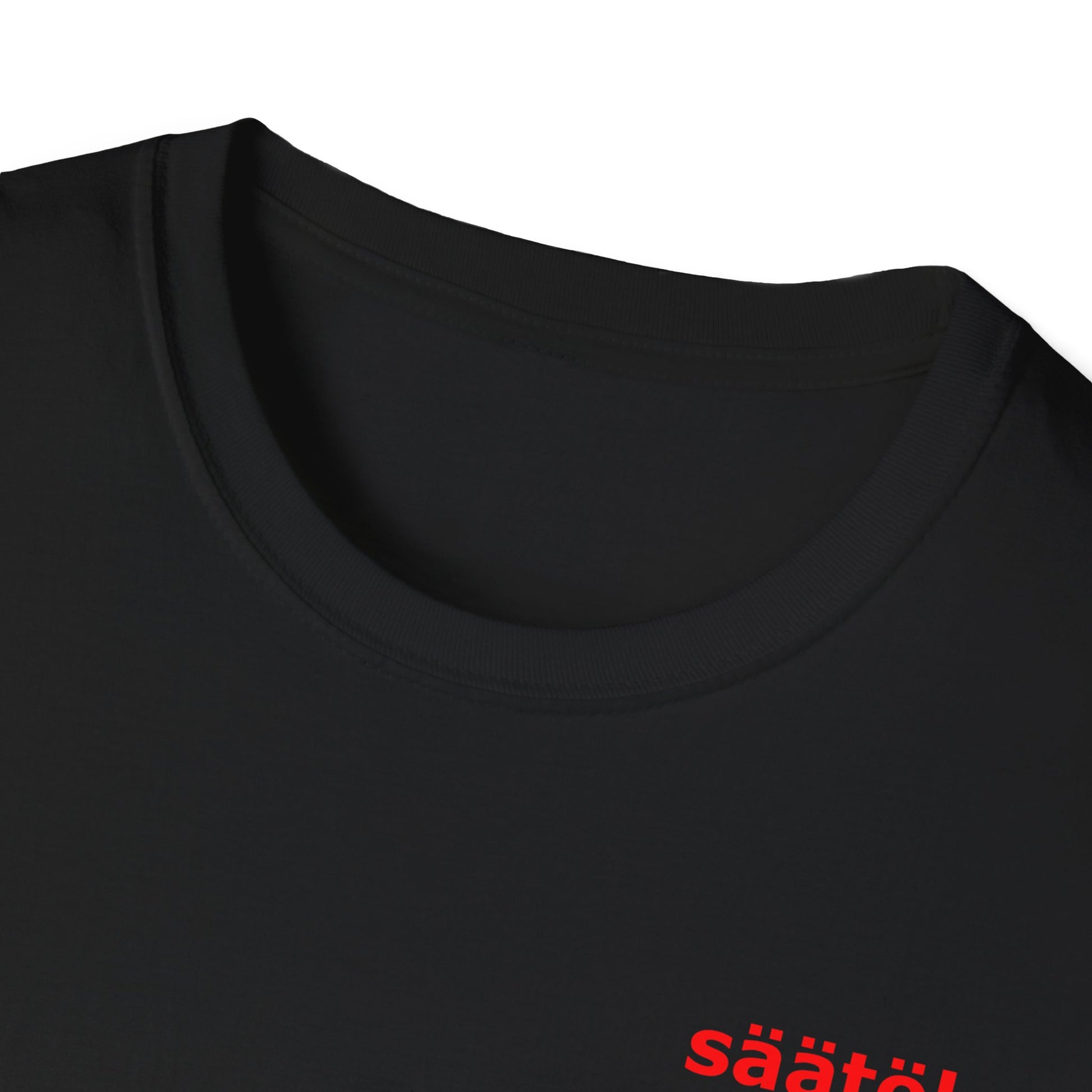 Minimalistinen Unisex Softstyle T-paita – 'säätökari'-printillä
Ajaton tyyli | Pehmeä puuvilla | Lahjaksi tai arkeen
