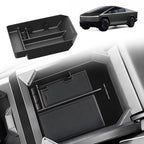 NEVERLAND Center Console Armrest Organizer, Truck Accessories, for Tesla Cybertruck Accessories, for Tesla Storage, Black