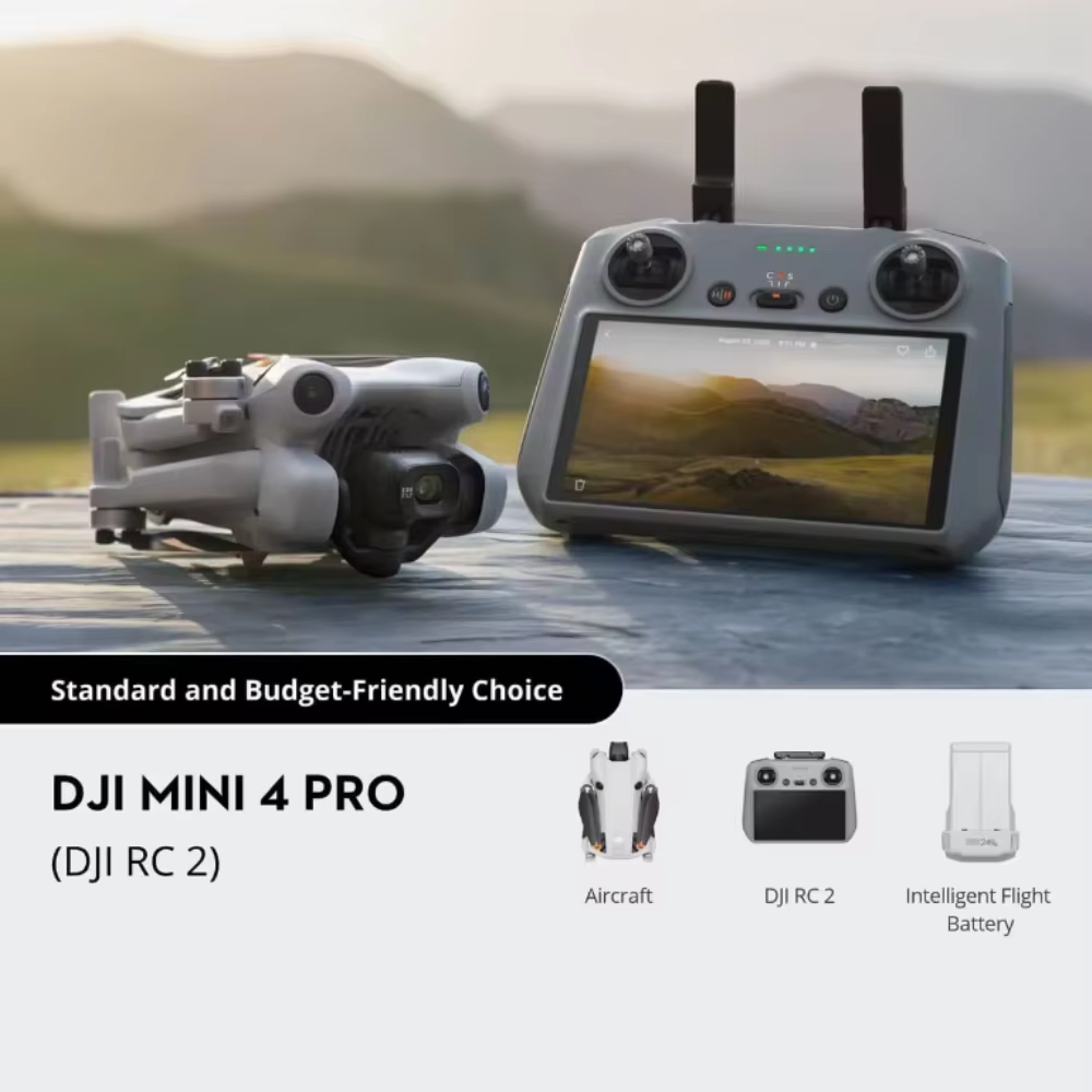 DJI Mini 4 Pro Drone – 249G 4K/60FPS HDR