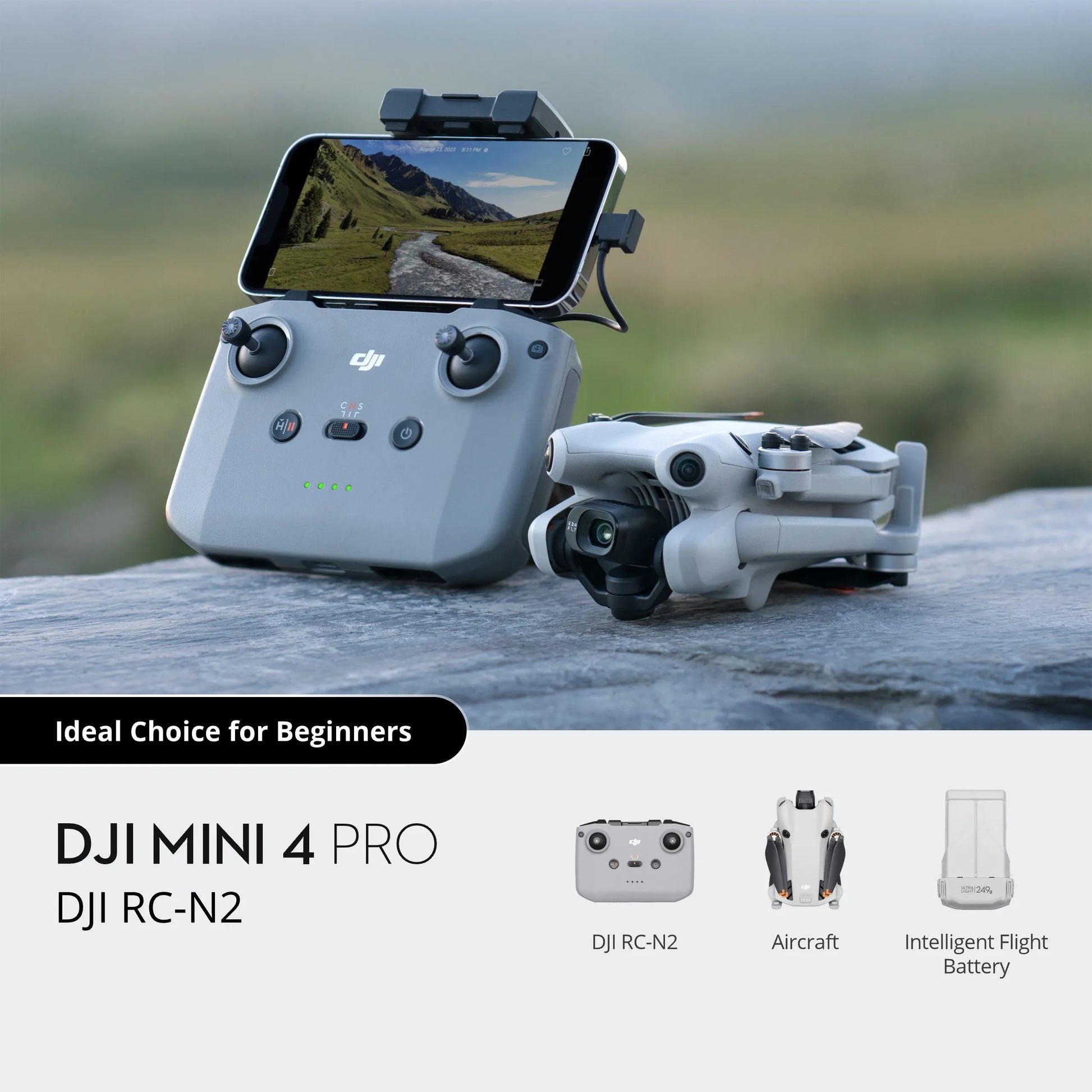 DJI Mini 4 Pro Drone – 249G 4K/60FPS HDR