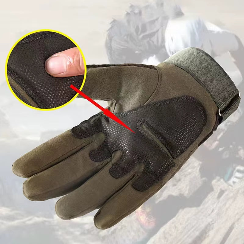 Outdoor Sports Locomotive Fans Gloves Outdoor Tactical Gloves Riding Gloves XL M L