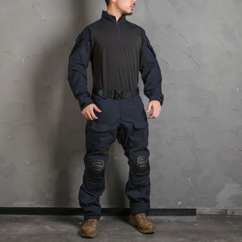 Emersongear Tactical G3 Uniform Sets NEW Mens Camouflage Suits Outdoor Hunting Shirt Pants Tops Duty Cargo Trouser AOR1