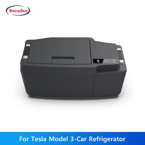 For Tesla Model 3 Car Refrigerator APP Control 20 Liter Volt Portable Compressor Freezer Cooler Fridge Outdoor Travel Camping
