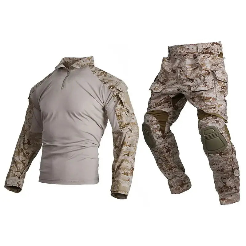 Emersongear Tactical G3 Uniform Sets NEW Mens Camouflage Suits Outdoor Hunting Shirt Pants Tops Duty Cargo Trouser AOR1