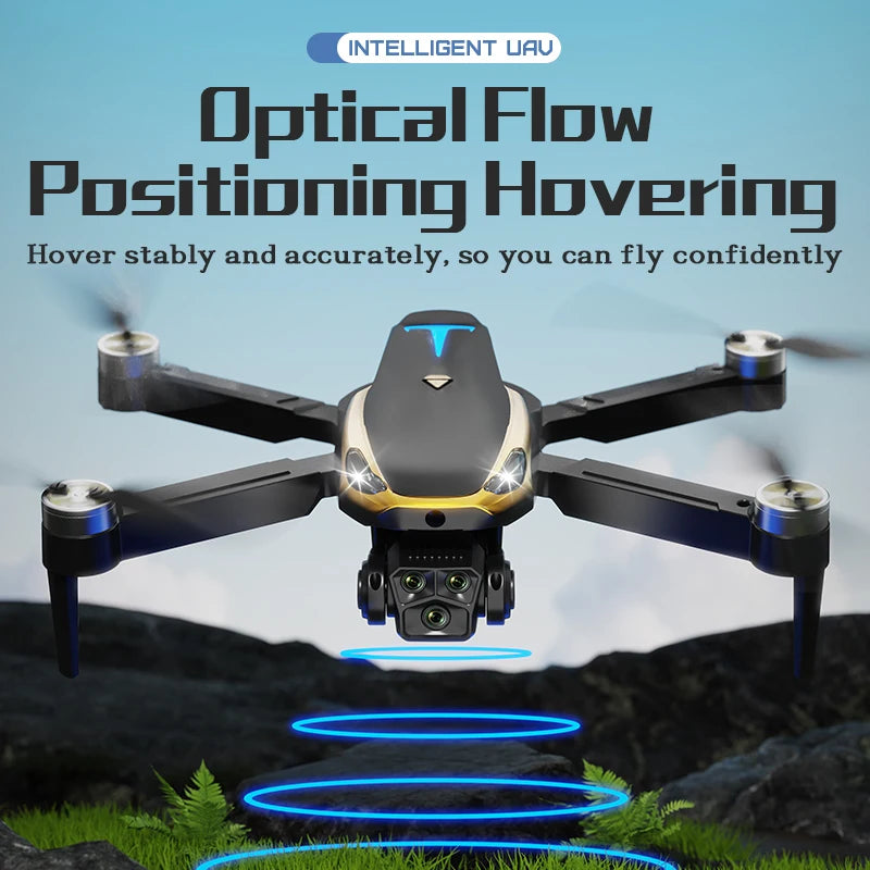2025 M8 Pro Drone with 2 Batteries, HD Camera, Brushless Motor, Intelligent Obstacle Avoidance, Optical Flow Positioning