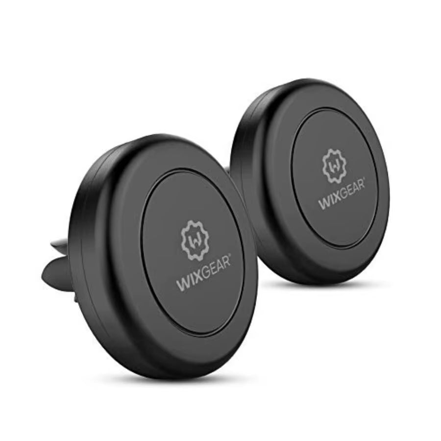 Magnetic Phone Holder for Car Wixgear [2 Pack] Universal Air Vent Magnetic Phone Mount for Car Car Phone Holder Mount for Cell